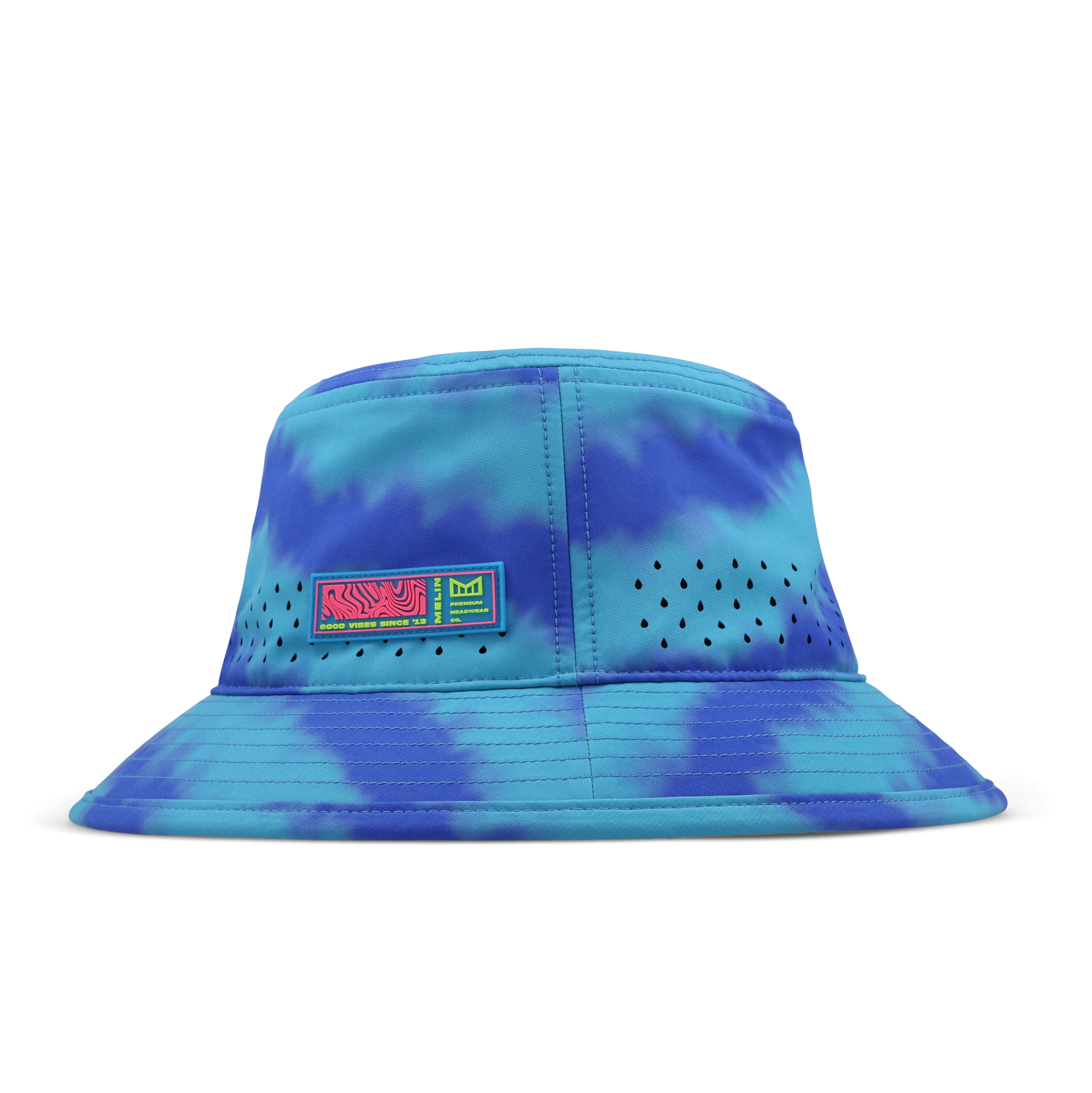 Caddy Neon Tie Dye Hydro - Electric Blue - Image 4