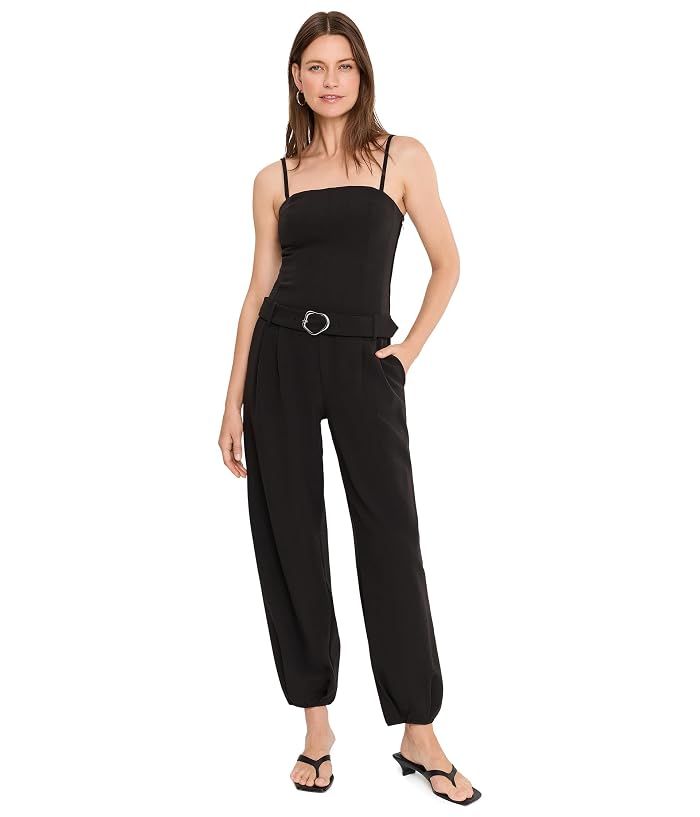 Women's Avec Les Filles Sleeveless Belted Jumpsuit