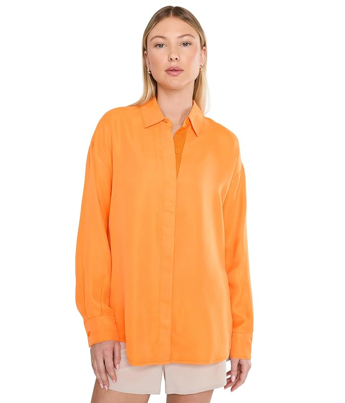 Women's Beyond Yoga Sunkissed Cupro Button-Down