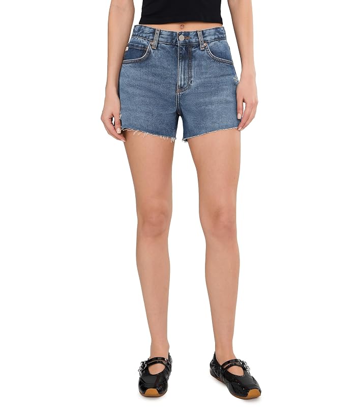 Women's AG Jeans Halle High-Rise Relaxed Shorts in 11 Years Enrich