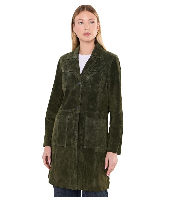 Women's Blank NYC Spicy Herbs Trench Coat