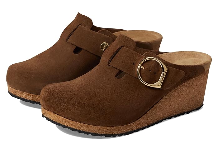 Women's Birkenstock Fanny Wedge Clog - Suede