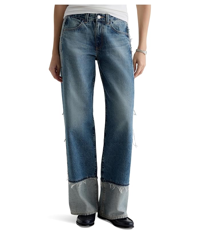 Women's AG Jeans Adria Low Rise Baggy Wide Leg in 13 Years Otherworldly