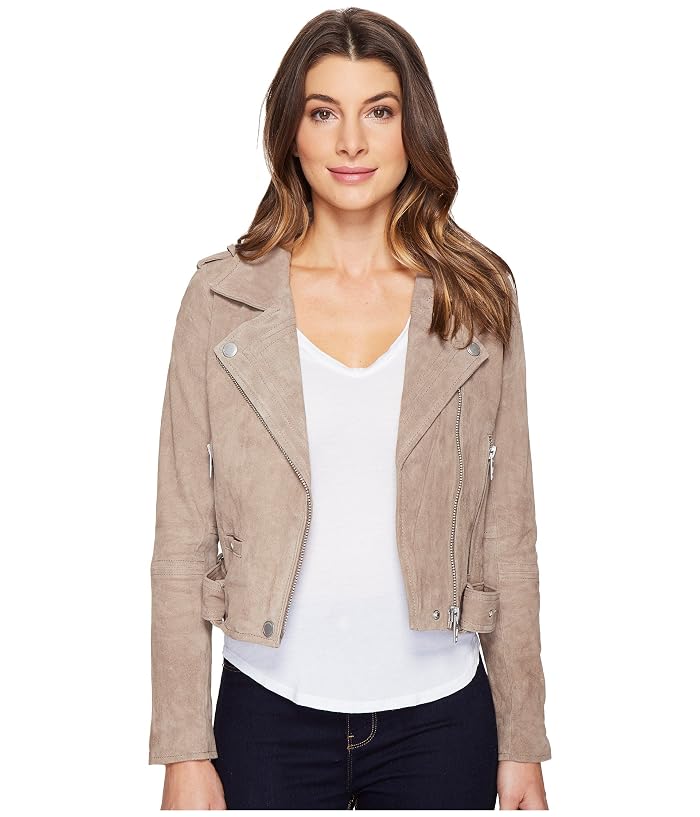 Women's Blank NYC Suede Moto Jacket