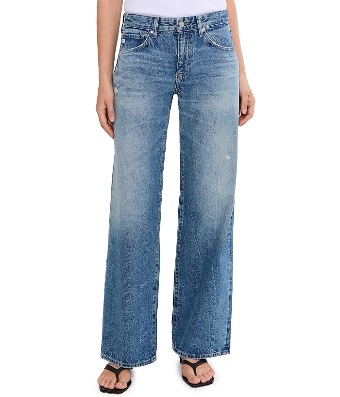 Women's AG Jeans Adria Low Rise Baggy Wide Leg in Reserva